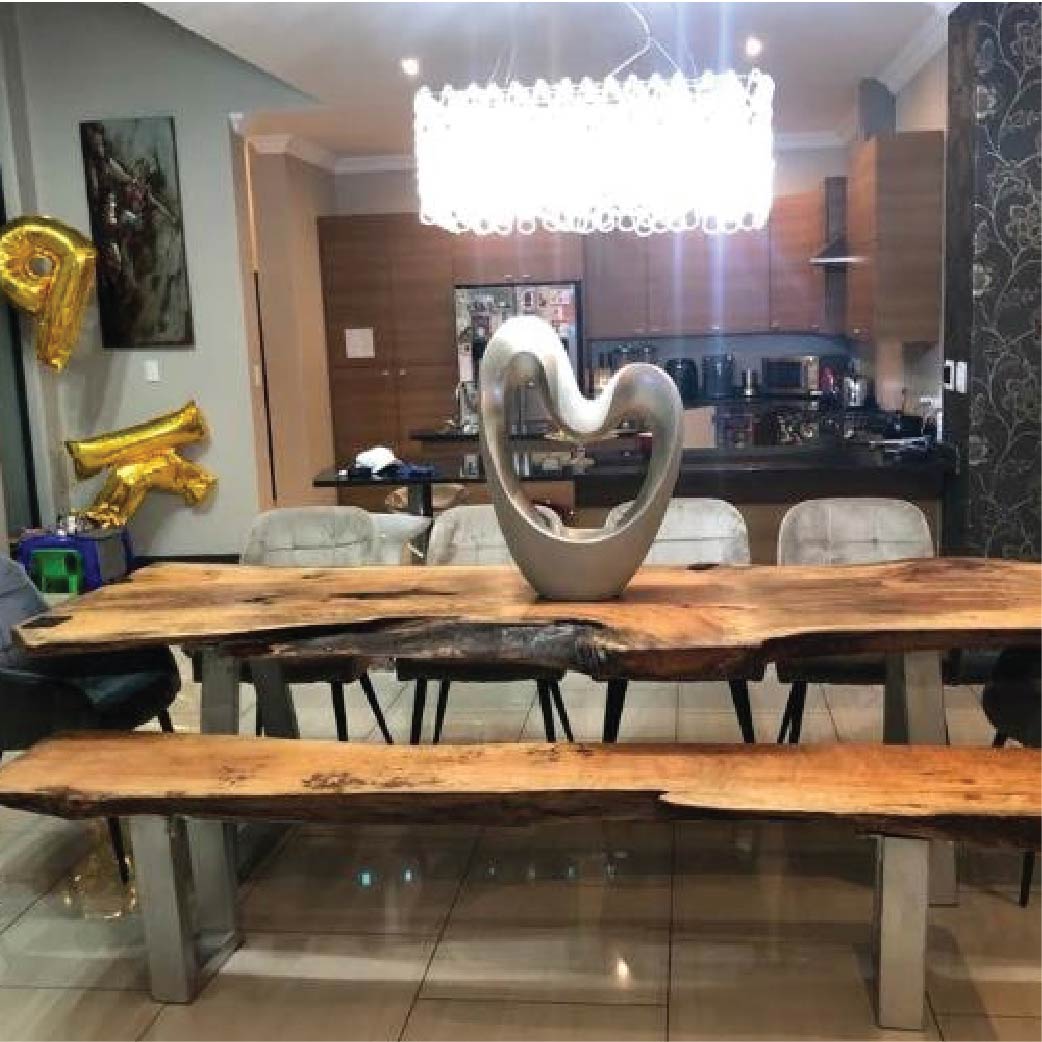 CUSTOM MADE (LIVE-EDGE) FURNITURE
